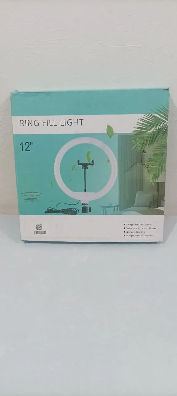Ring Light 12" - Iluminação Profissional para Celular