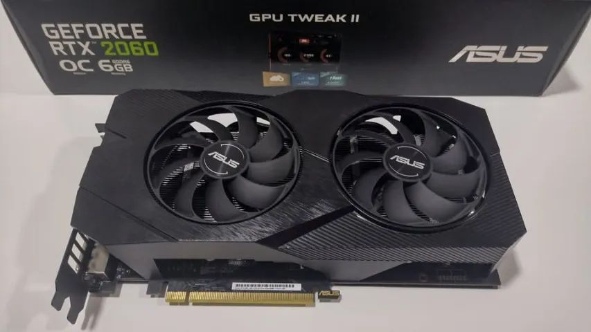 Placa de Vídeo GeForce RTX 2060 6gb Asus Dual - Foto 5