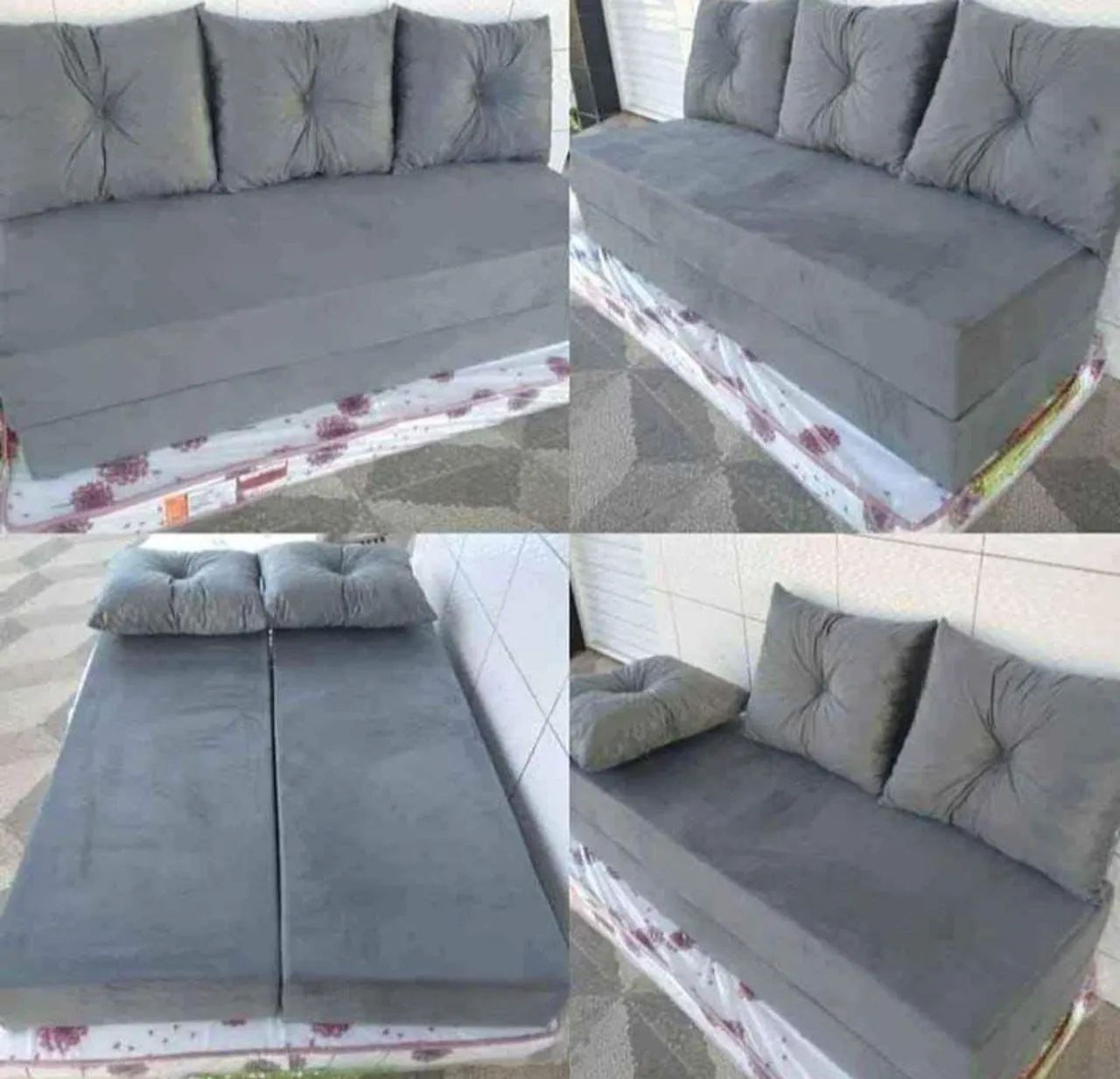 Sofá Cama Bicama D28 - Novo - 90 dias de garantia - Foto 2