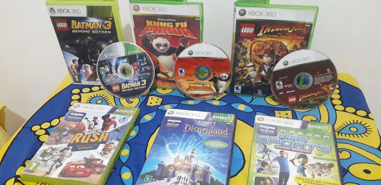 Jogos originais para xbox 360