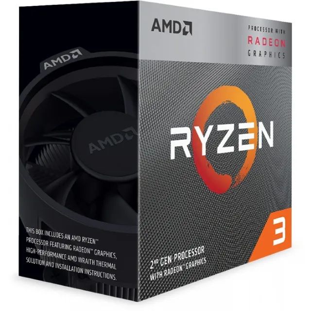 Processador Ryzen 3 3200g (Vídeo Integrado) AMD AM4 BOX - Novo com NF e Garantia - Foto 2