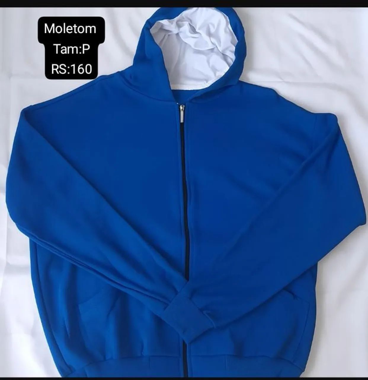 Kit de moletom + calça azul tamanho XI - Foto 2