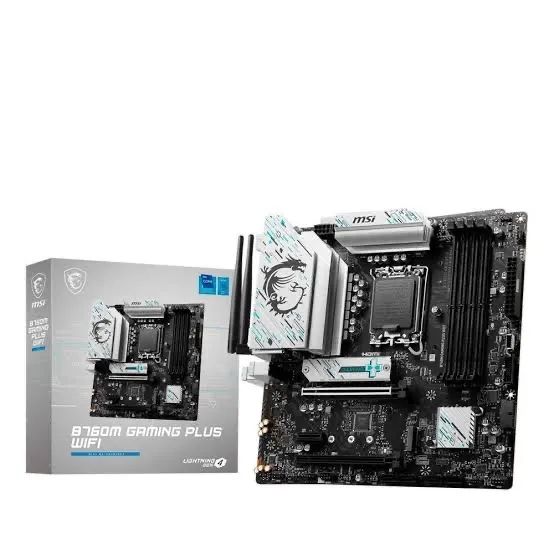 Placa Mãe MSI B760M Gaming Plus Wifi DDR4 LGA1700
