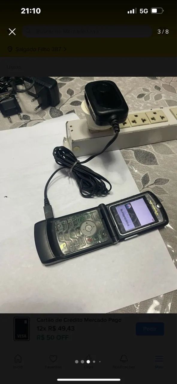 Lote celulares antigos  - Foto 5