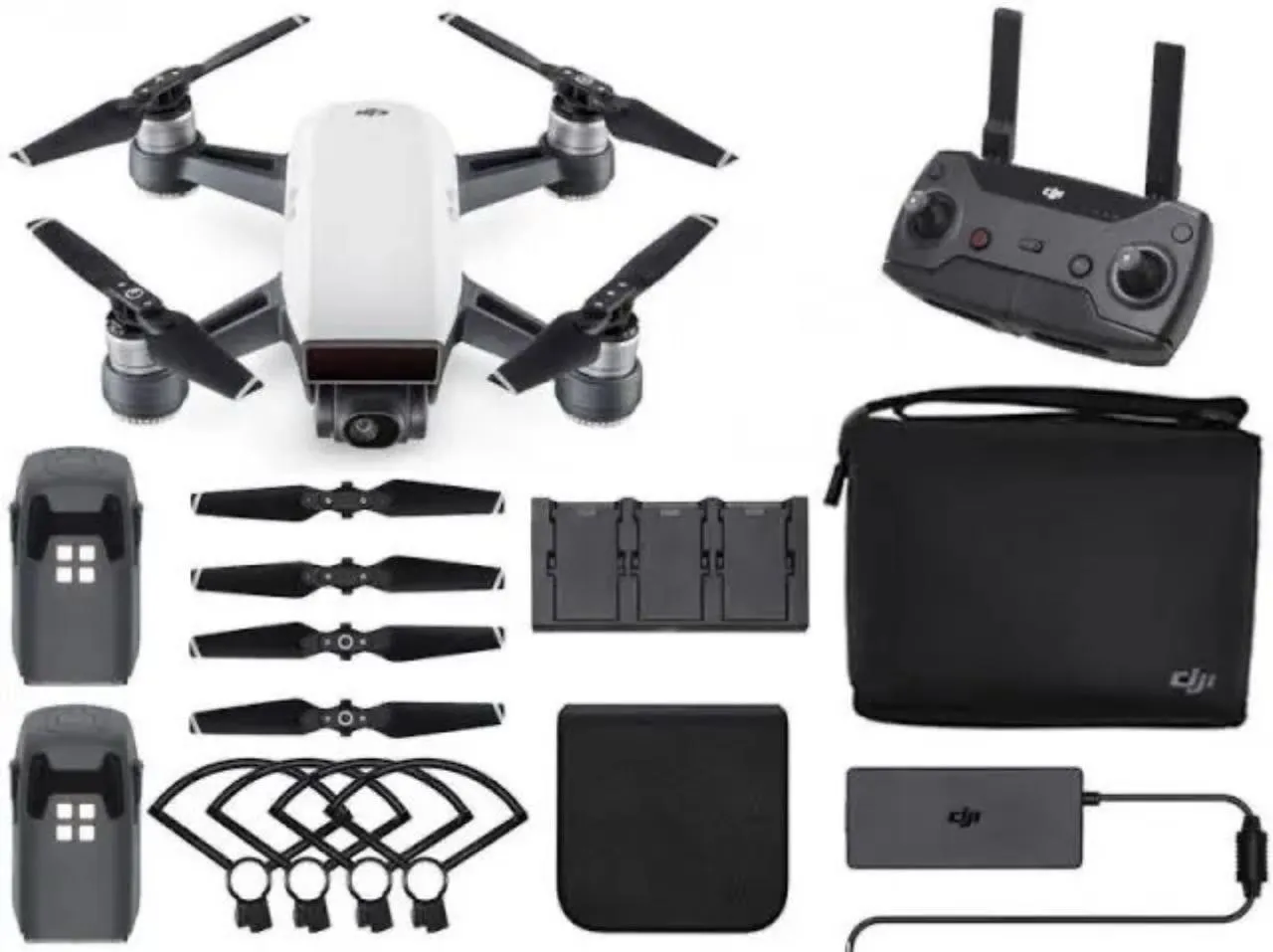 ? DJI Spark Fly More Combo + Power Bank, Pronto para Voar! ?