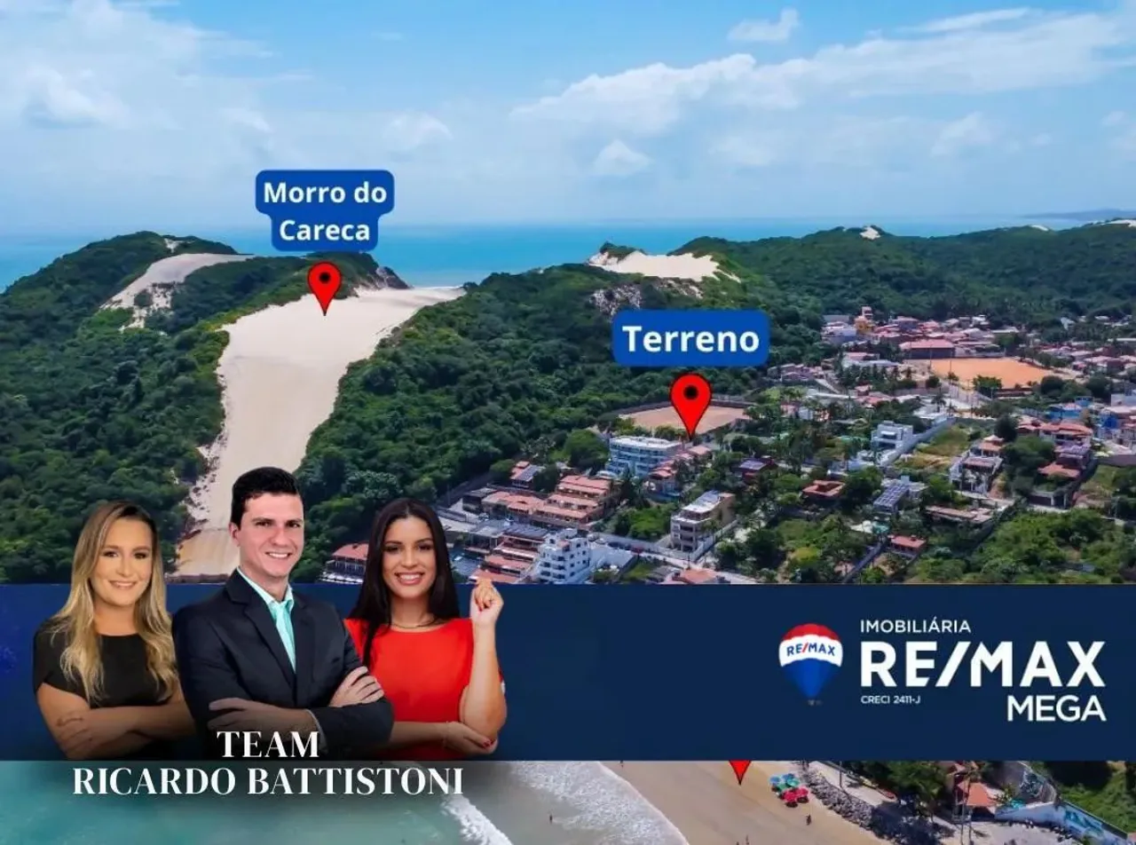 Excelente terreno em Ponta Negra c/ 3.500 m², ao lado do Morro de Ponta Negra.