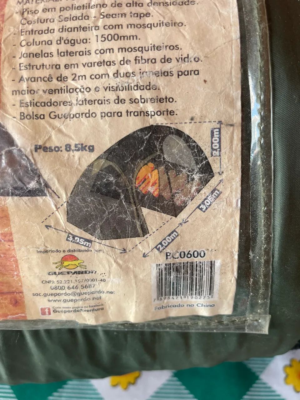 Barraca 6 lugares Zeus Guepargo - Foto 6