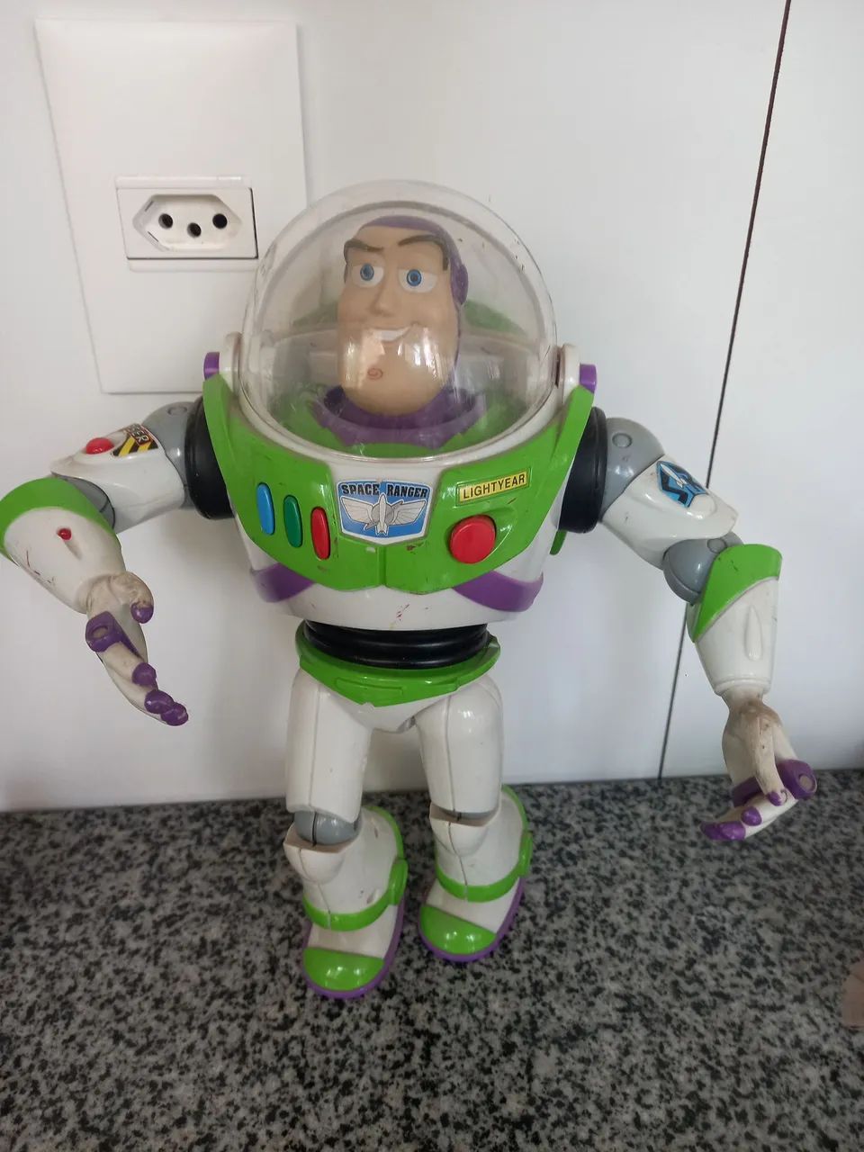 Buzz lightyear pilha