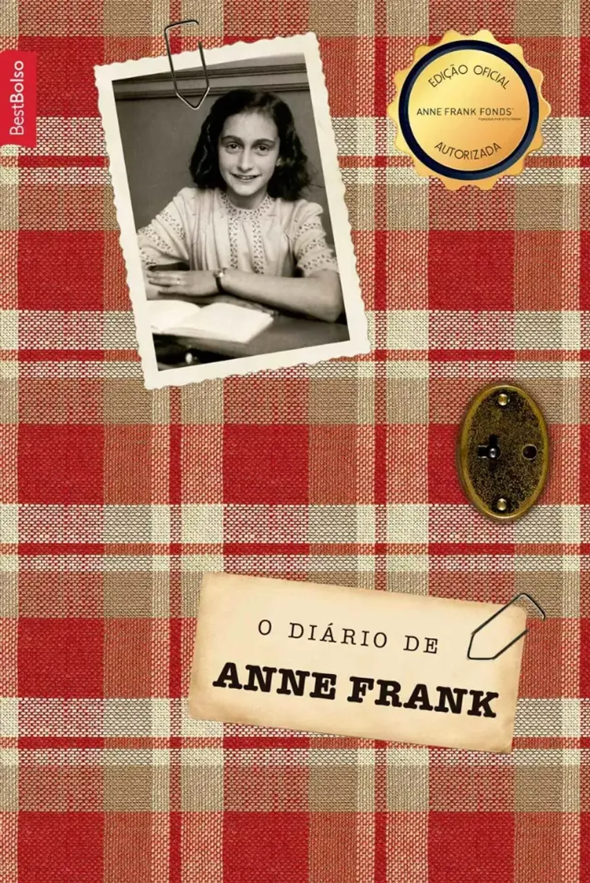 Livro "O diário de Anne Frank"