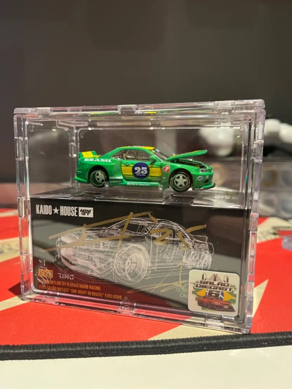 Kaido House One Night In Brazil Nissan Skyline GT-R R-34 Salão