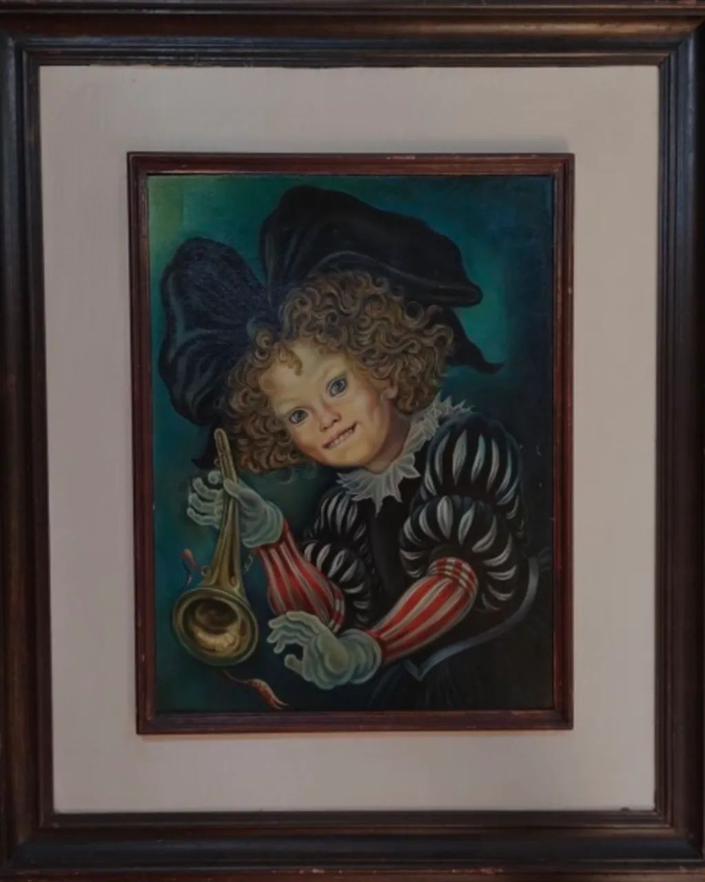 Quadro de Regina Pujou - "THE TRUMPET"