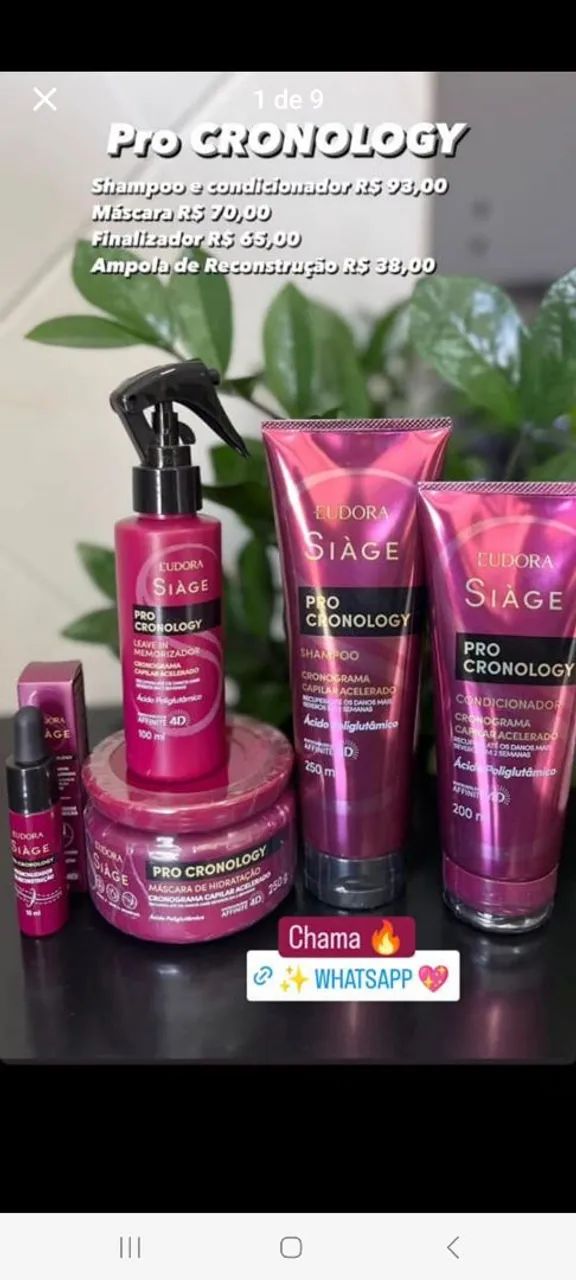 Eudora Siàge em promoção 