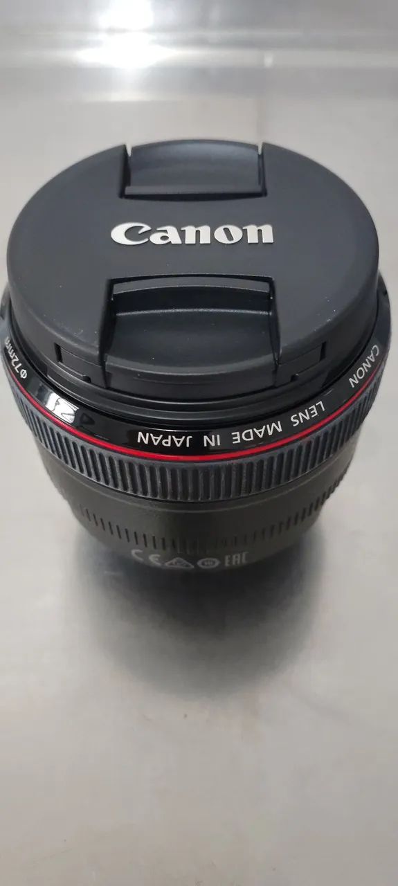 Lente Canon EF 50 f/1.2L USM - Foto 4