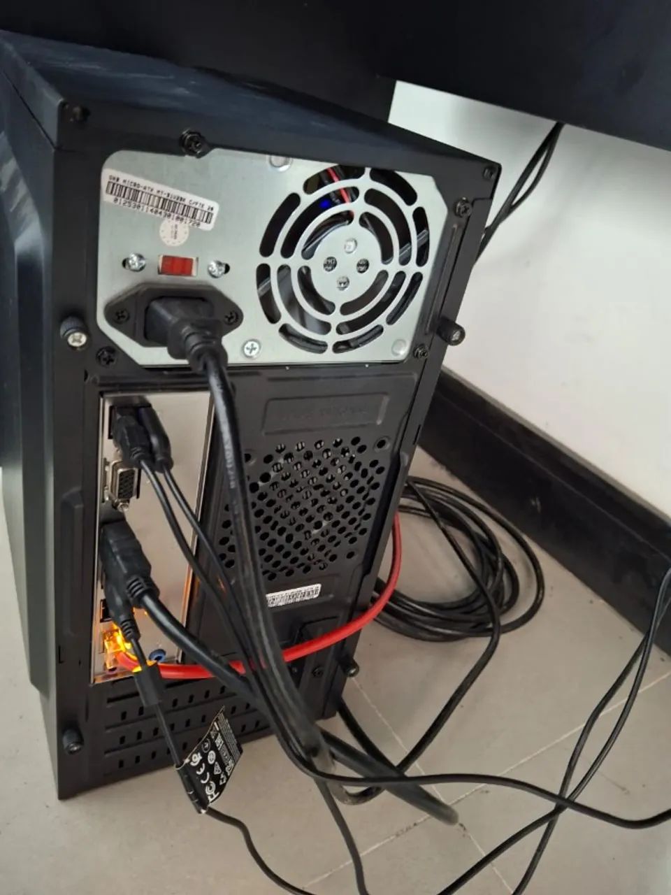 VENDO COMPUTADOR SEMINOVO I3 16GB DE MEMÓRIA RAM 120GB SSD PLACA DE REDE GIGABIT - Foto 2