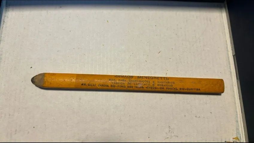 lapis marceneiro raridade, anos 80