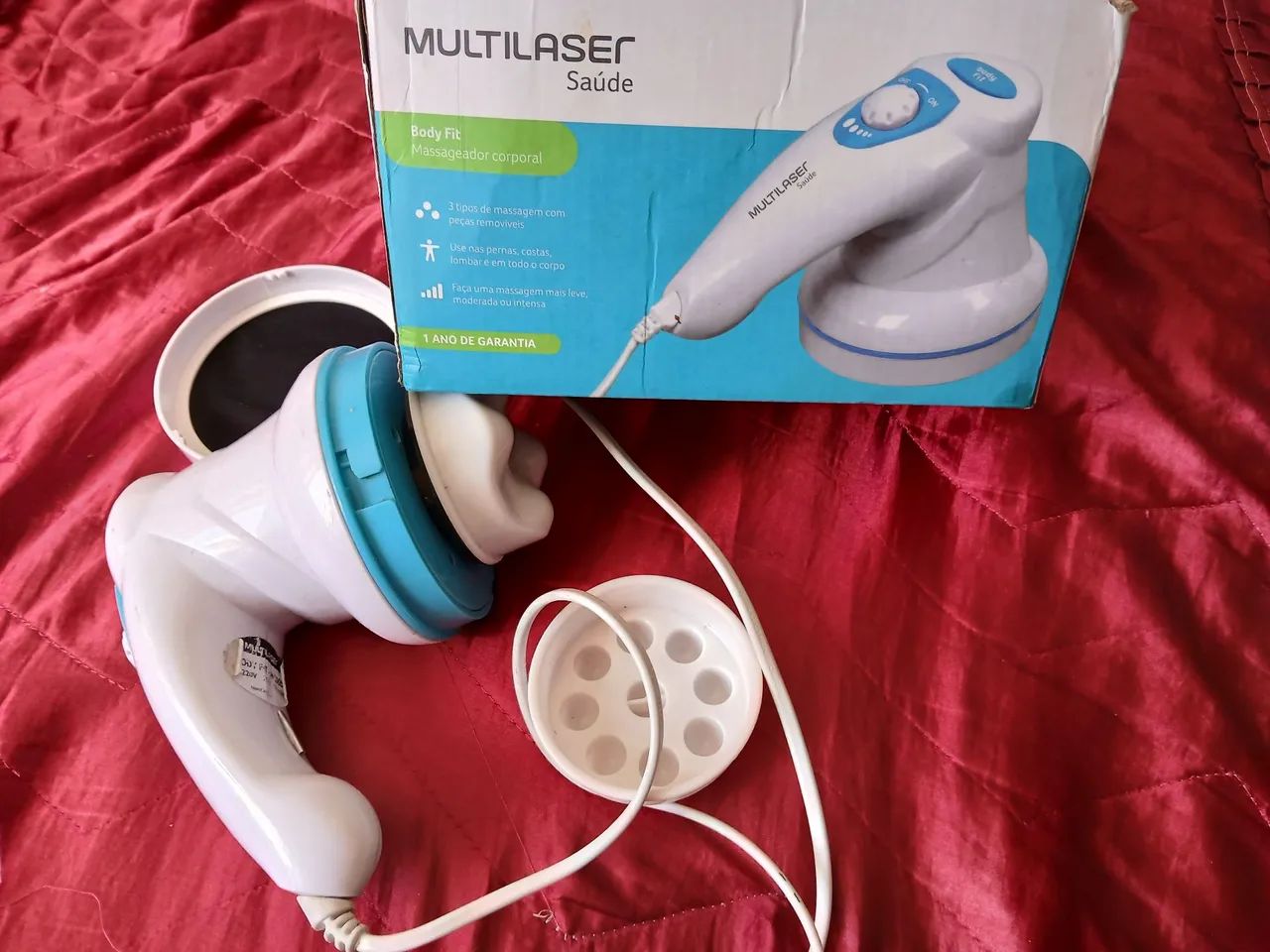 Massageador Corporal Multilaser Body Fit - Saúde e Bem-Estar