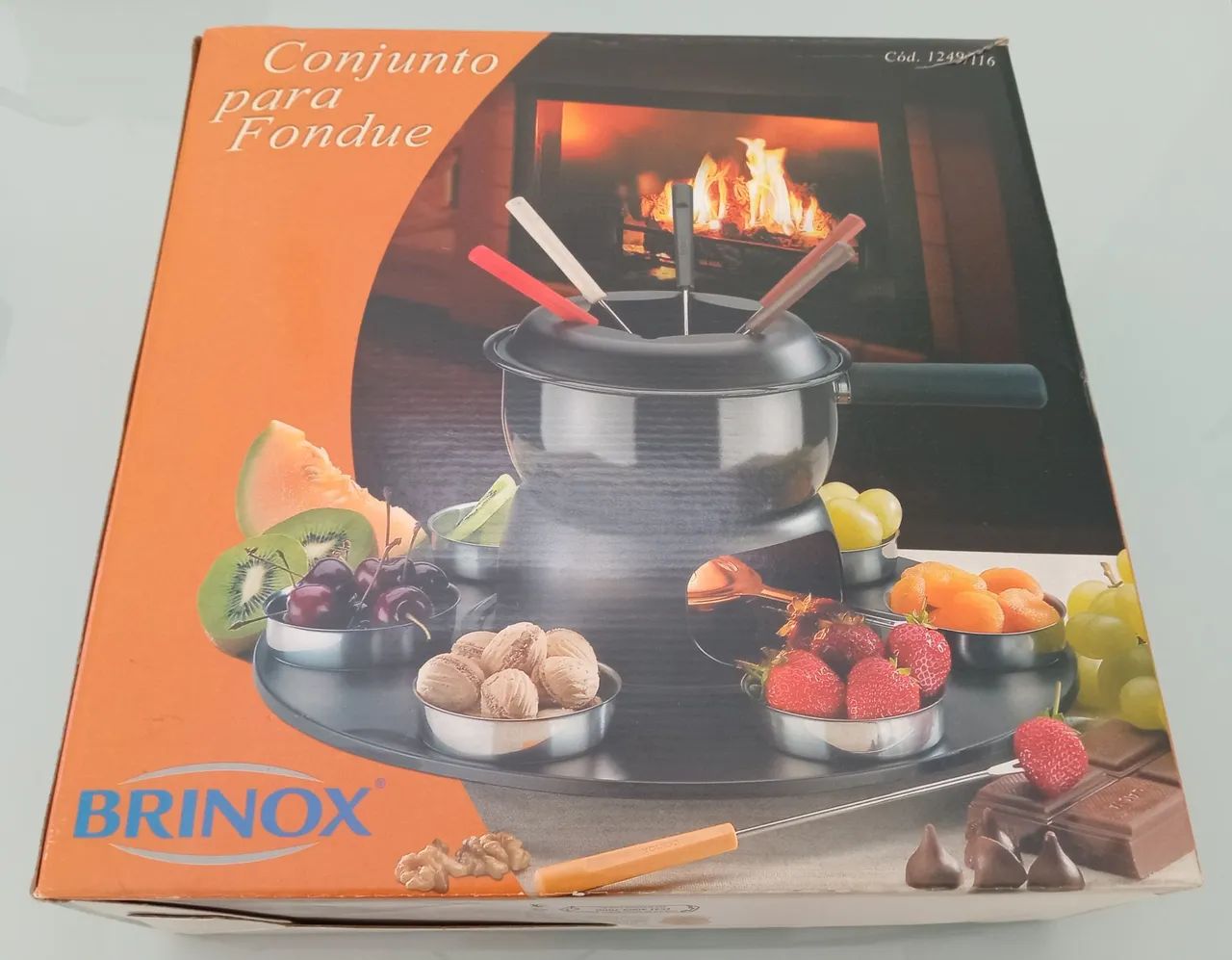 Conjunto Brinox Para Fondue 17 Peças 