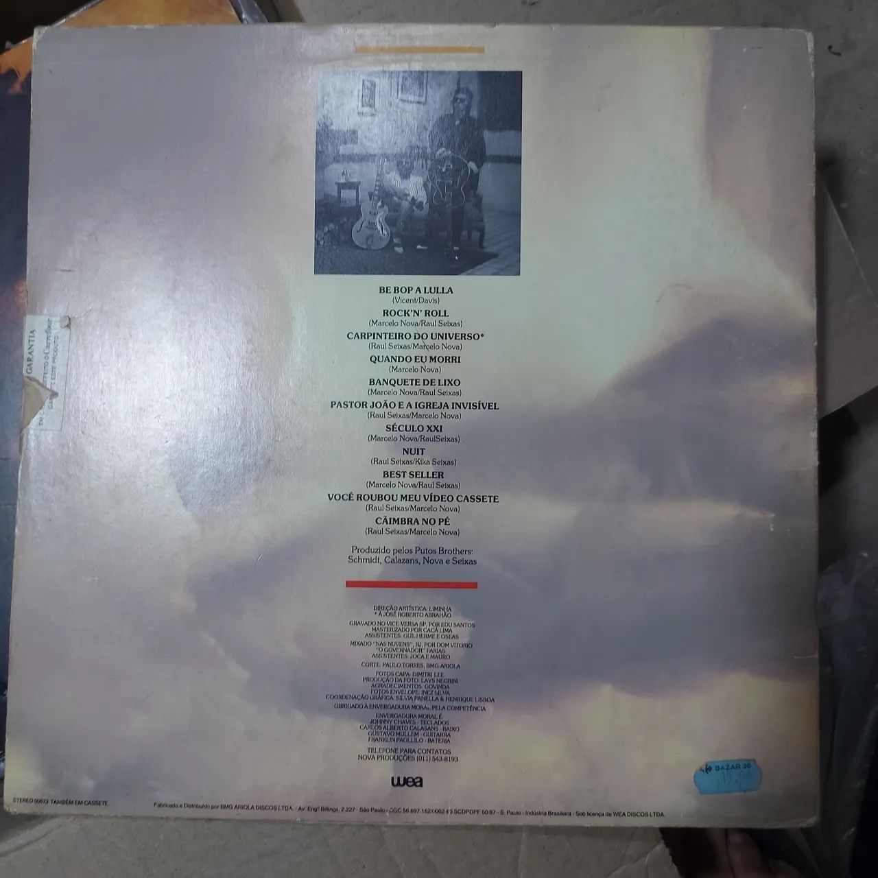 LP Raul Seixas e Marcelo Nova, A panela do Diabo - Foto 5