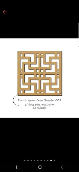 Painel Divisória Cobogó Suspenso - Foto 4