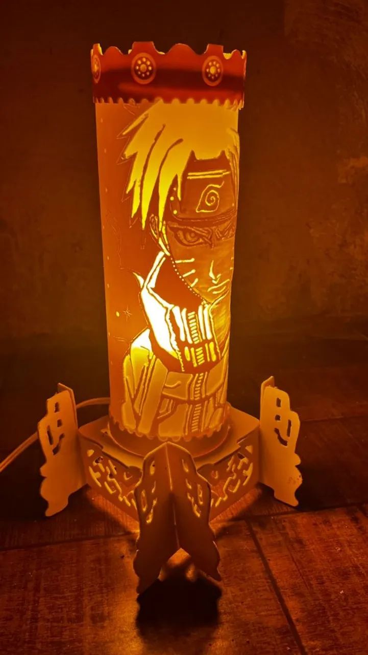 Luminária de Mesa Naruto - Decoração Criativa - Foto 2