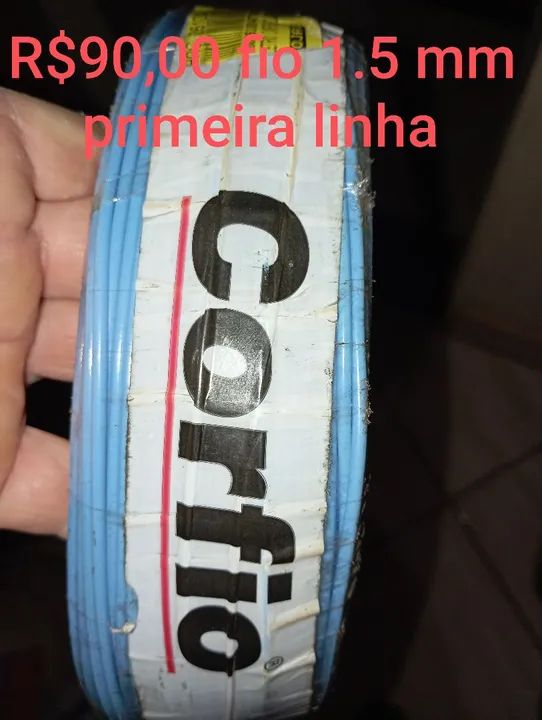 Fio 1.5mm Rígido Corfio - 100 Metros - Foto 2