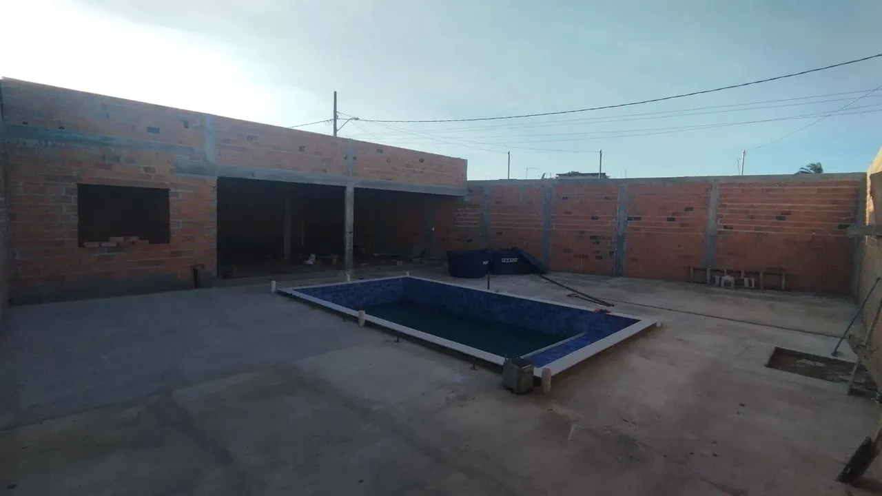 Espaço de Festas com Piscina no Lot. Luiz Gonzaga