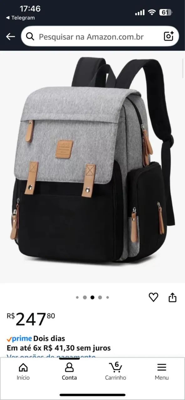 Bolsa maternidade land luxury  - Foto 2