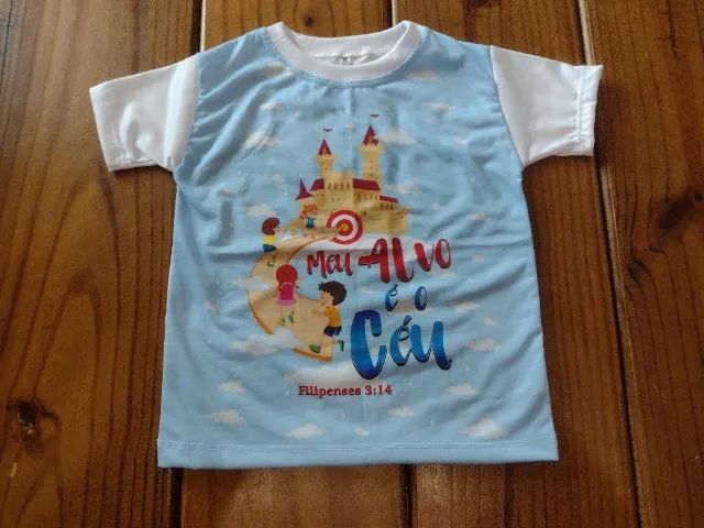CAMISA INFANTIL PERSONALIZADA