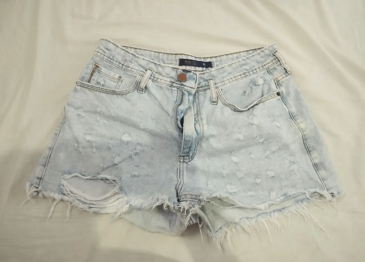 Short Jeans Desfiado