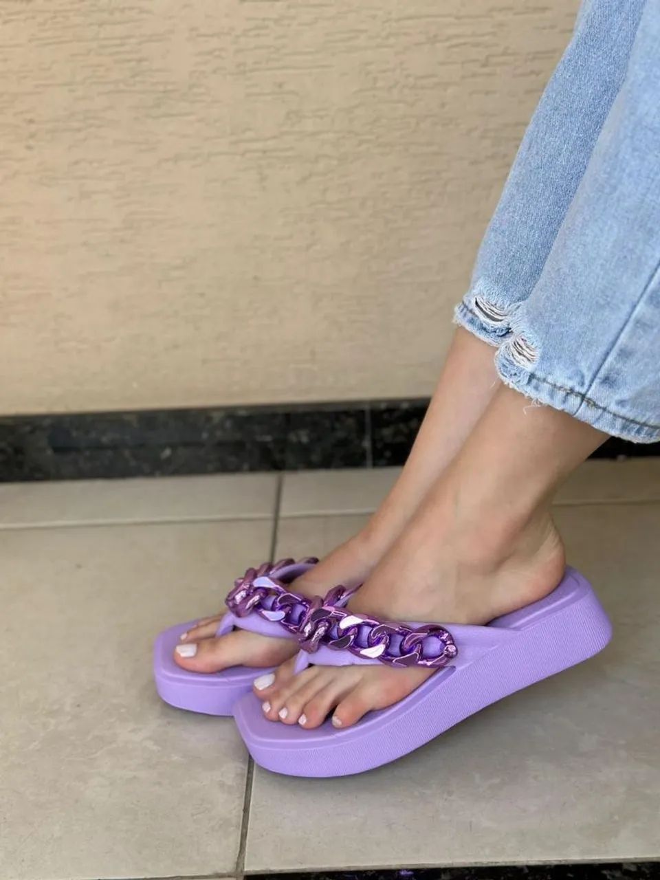 Sandália feminina - Foto 4