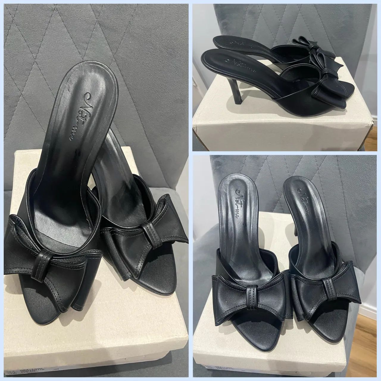 Mule Feminino Preto  - Foto 3