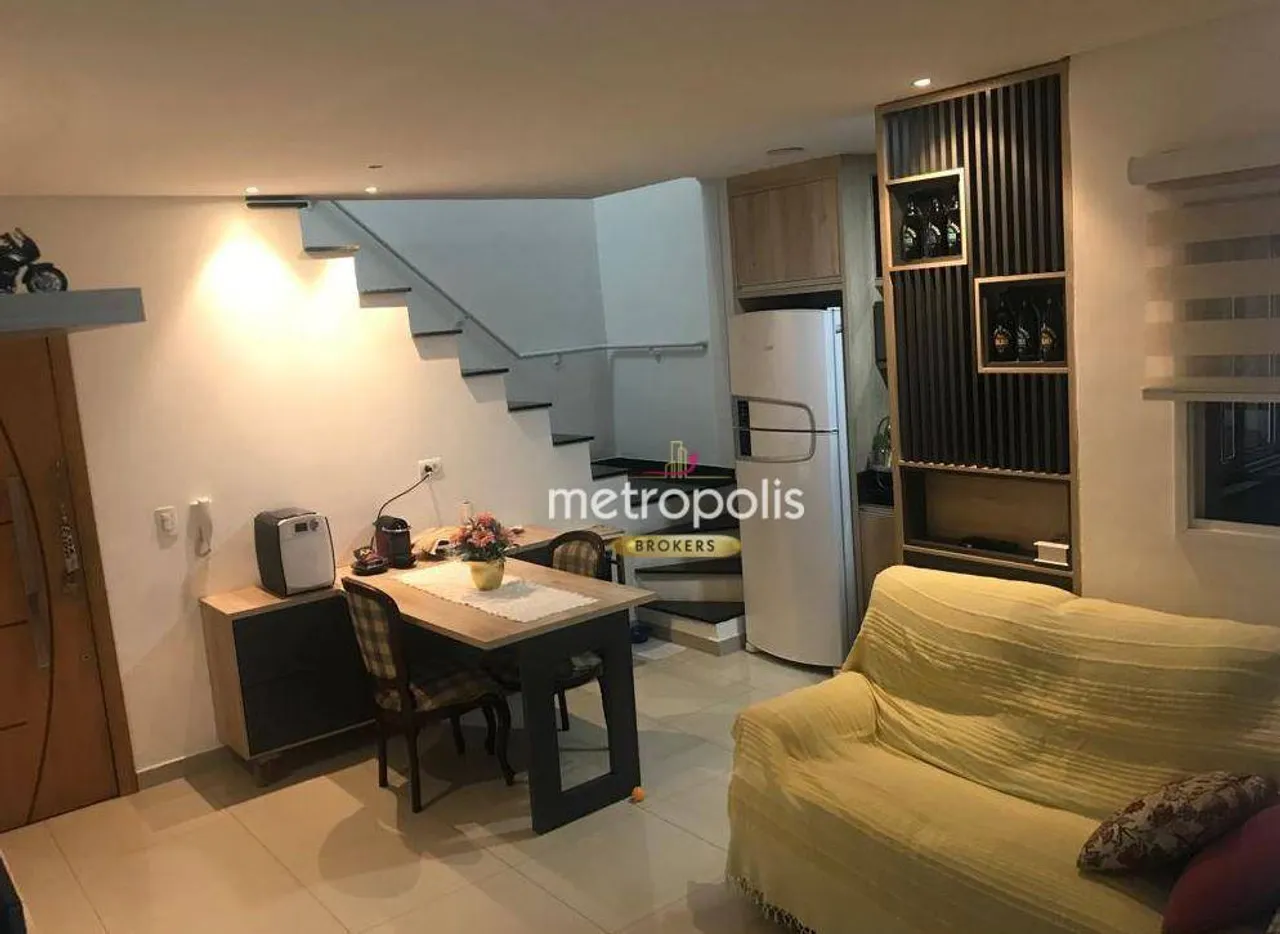 Cobertura à venda, 128 m² por R$ 670.000,00 - Utinga - Santo André/SP