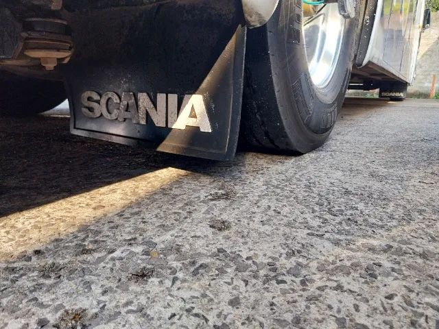 Vista buss scania k124 360 motor novo carro trabalhando - Foto 7