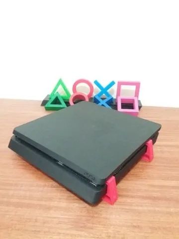 Suporte Horizontal Ps4 Slim Playstation 4 Pezinhos