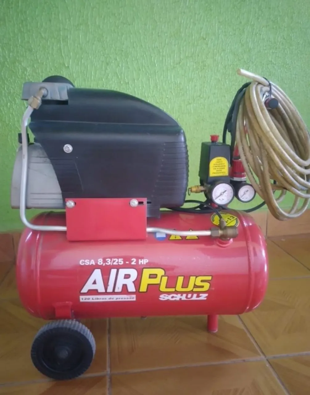 Compressor de Ar Air Plus Schulz 8,3/25 - 2 HP