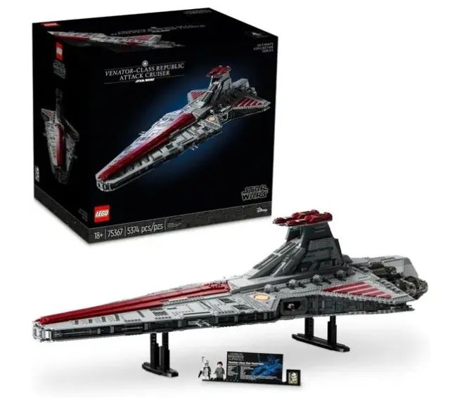 Lego Star Wars 75367 Cruzador de Ataque da República Classe Venator - Foto 2