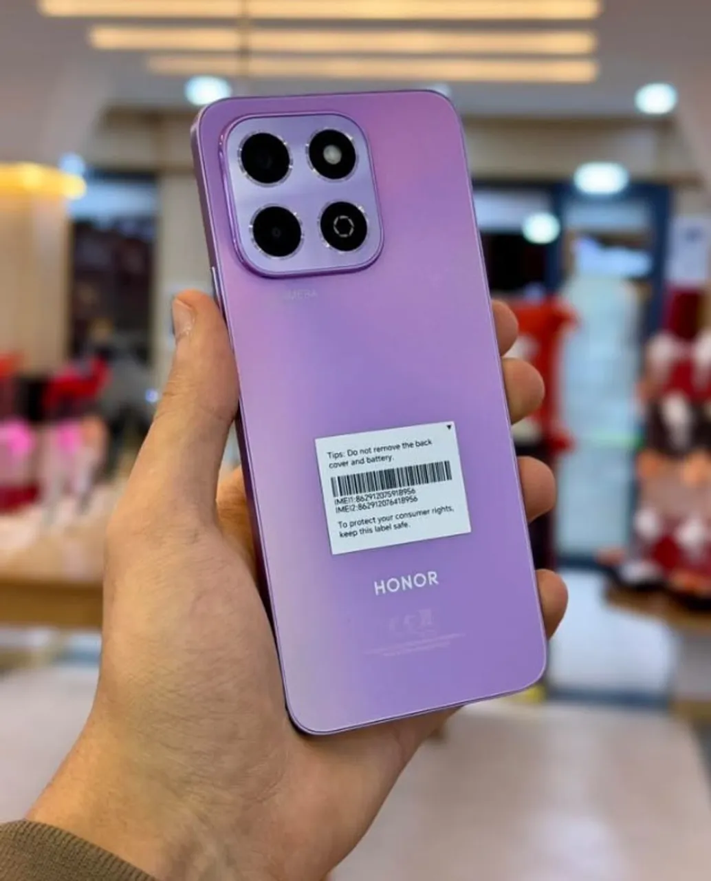 HONOR X6B 4/128GB - Novo e Lacrado