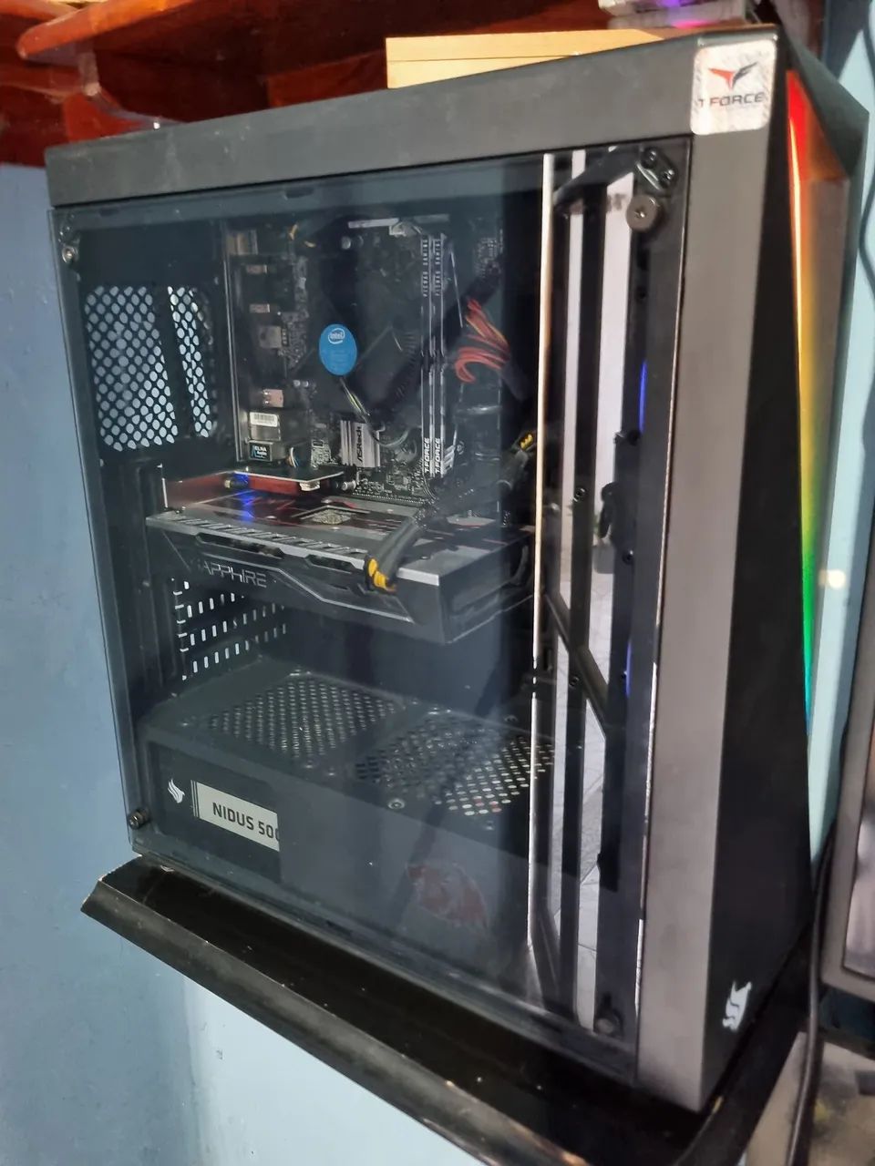 PC Gamer - i3 9100F - RX 570 4GB, 16GB RAM - HD 1TB - Windows 11