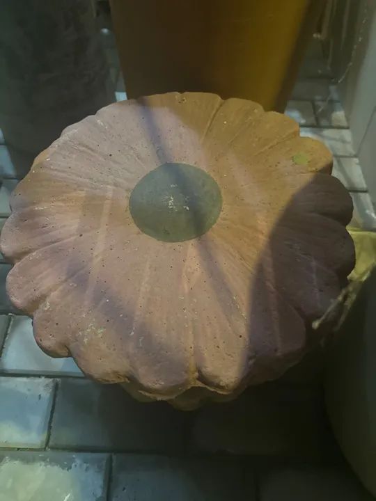 Pisante para jardim em Formato de Flor