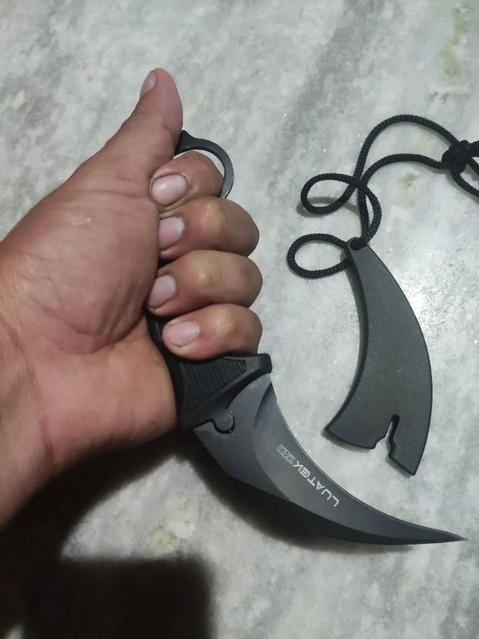 Faca Karambit Tática - Luatek