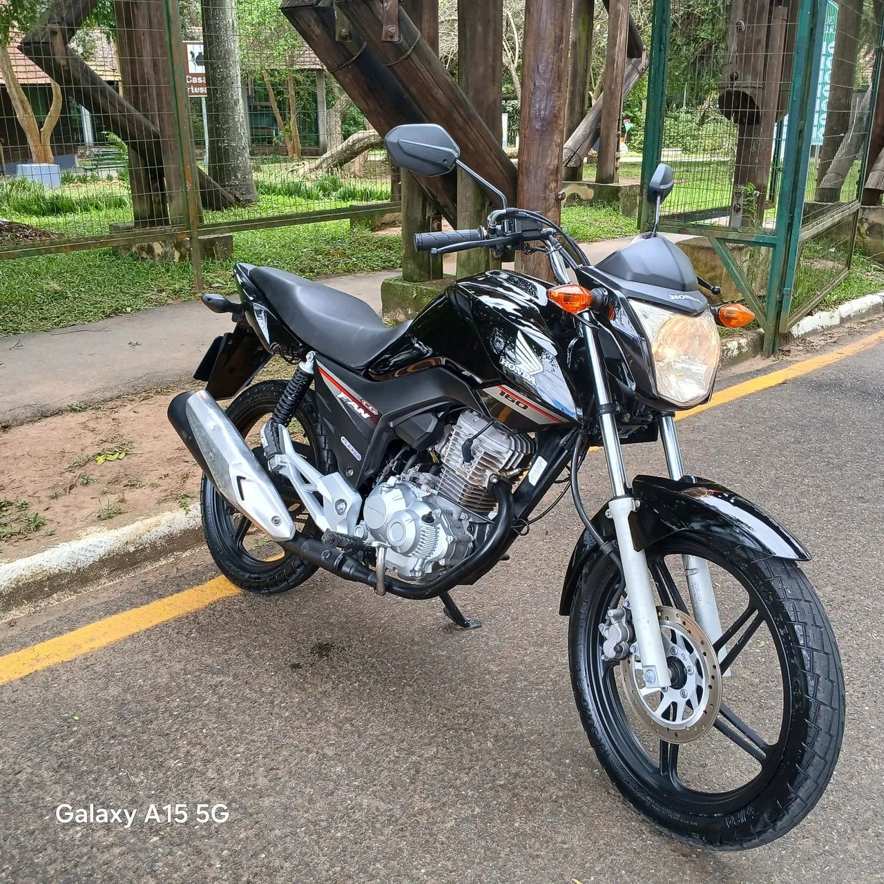 Honda cg fan 160 2017 aceito trocas passo no cartão até 24x  - Foto 5