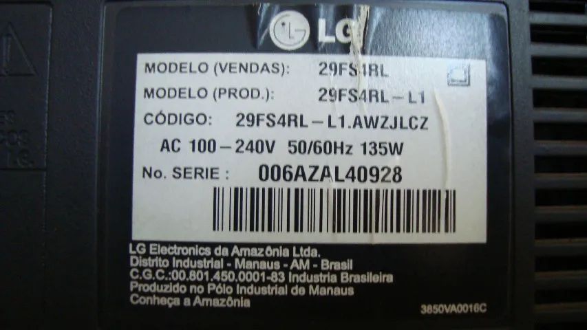 LG Ultra Slim 29 Polegadas Xd / Tv De Tubo Usada / Em Bom Estado - Foto 4