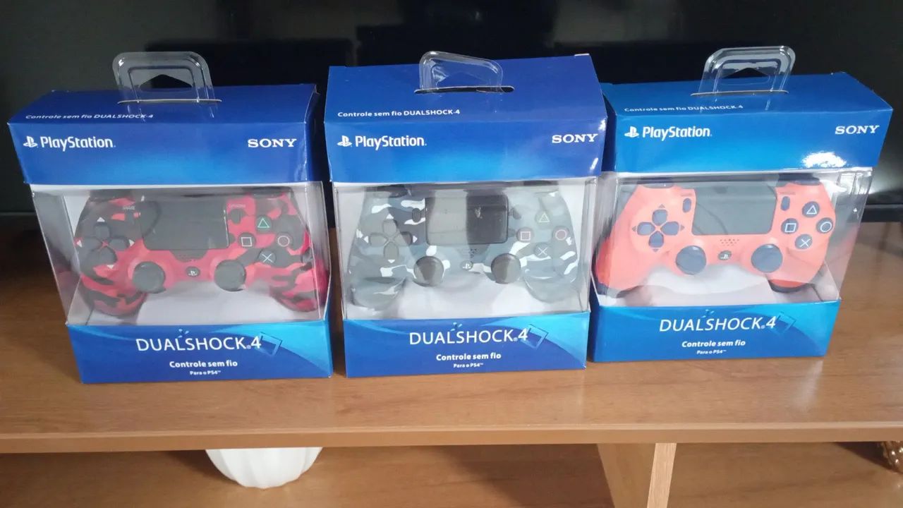 Controle DualShock 4 PS4 - Diversas Cores