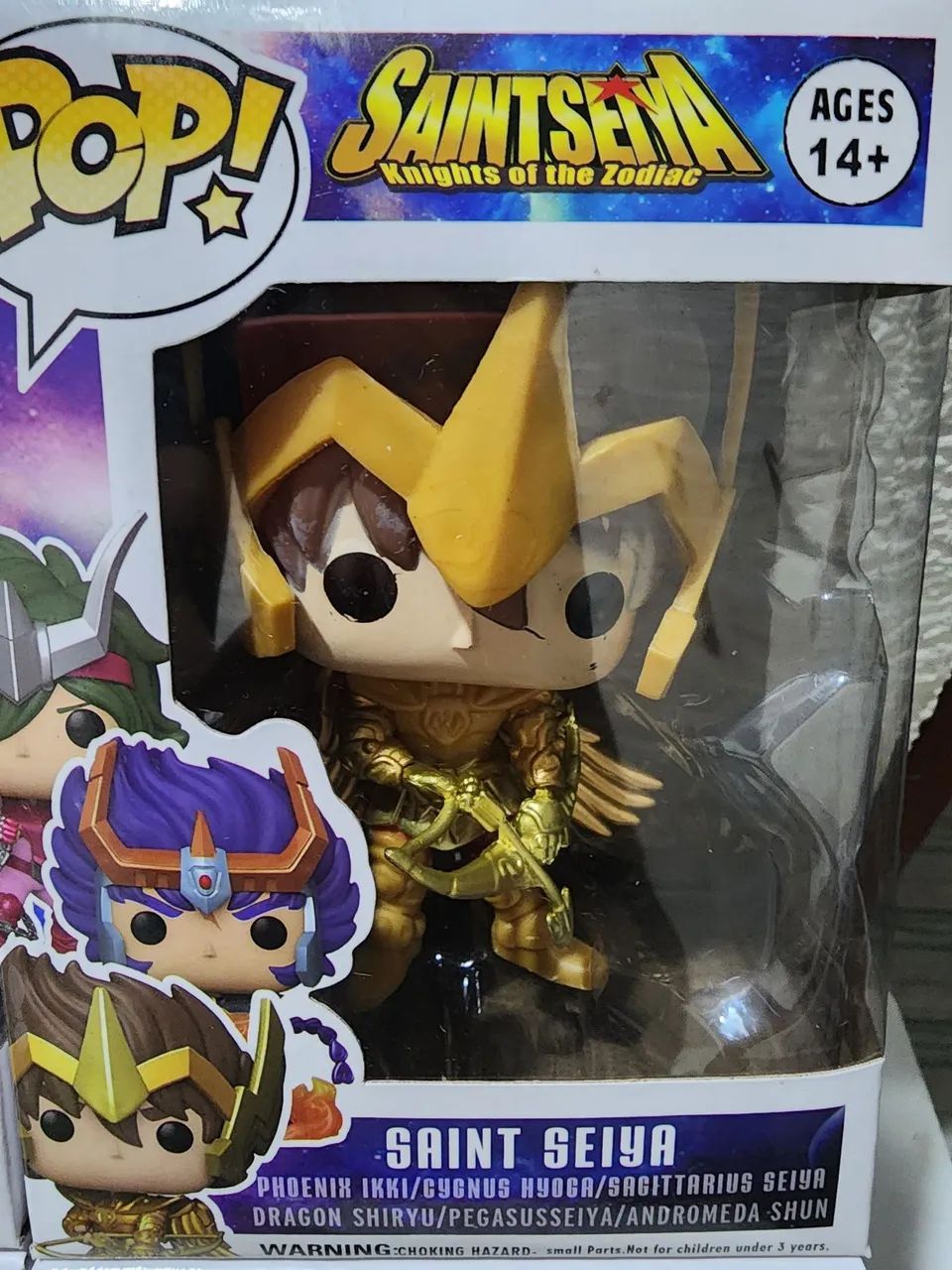 Boneco POP Seiya de Sagitário Cavaleiros do Zodíaco  - Foto 2