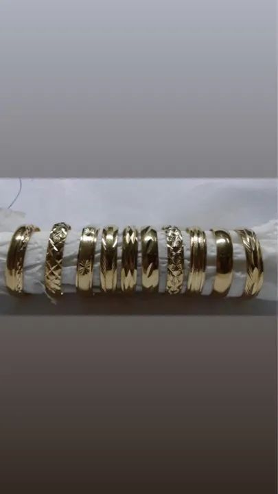 Aliança em ouro 18k ou prata