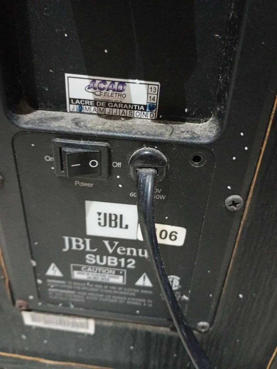 Subwoofer JBL Venu SUB12