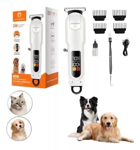Máquina de Aparar Pelos de Animais 3 em 1 - Nova