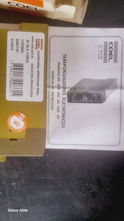 Temporizador Eletrônico COEL - Novo - Foto 2