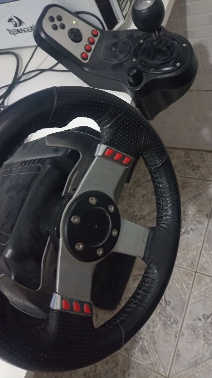 Volante G27 + PEDAL + CÂMBIO (leia descrição) - Foto 3