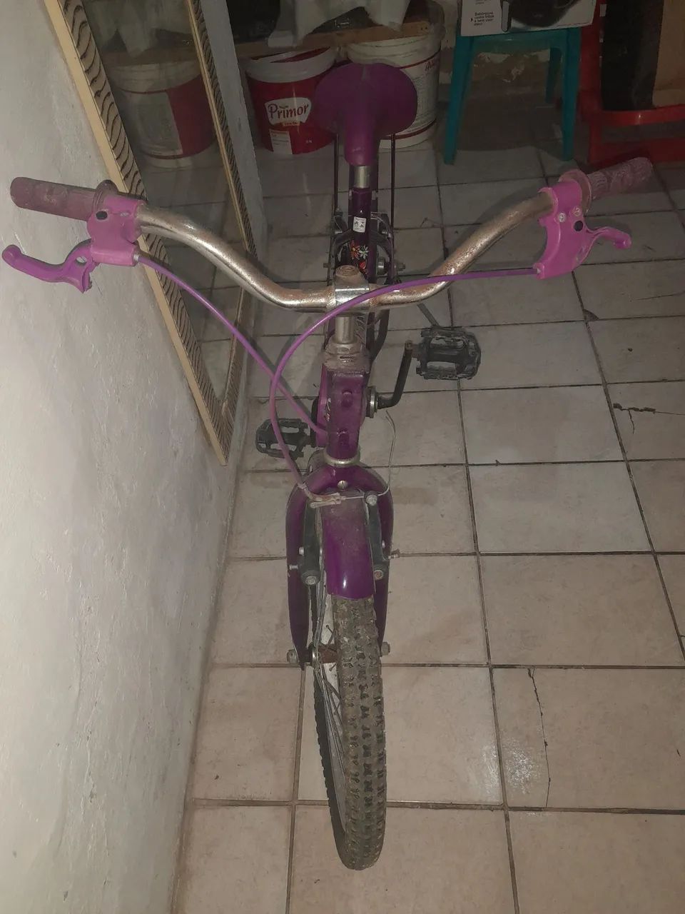 Bicicleta Infantil Roxa - Foto 3